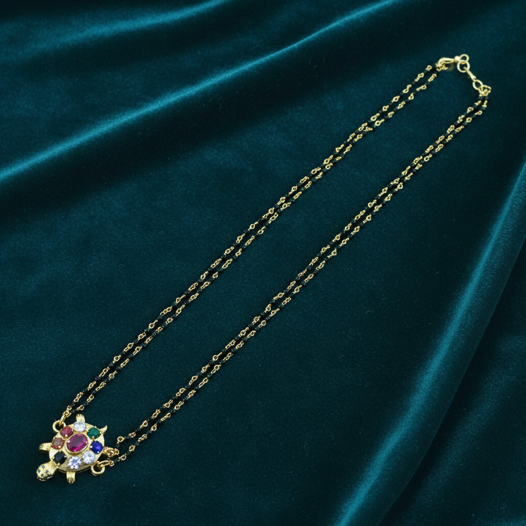Handcrafted Navratna Mangalsutra