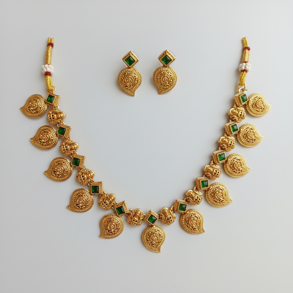 MANGO GREEN NECKLACE