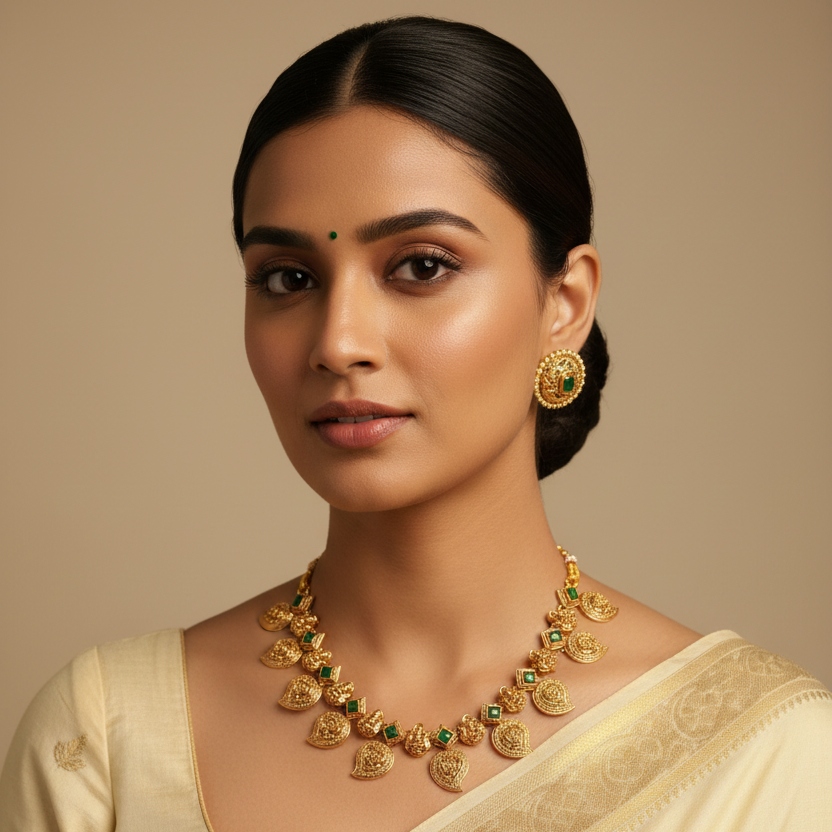 MANGO GREEN NECKLACE